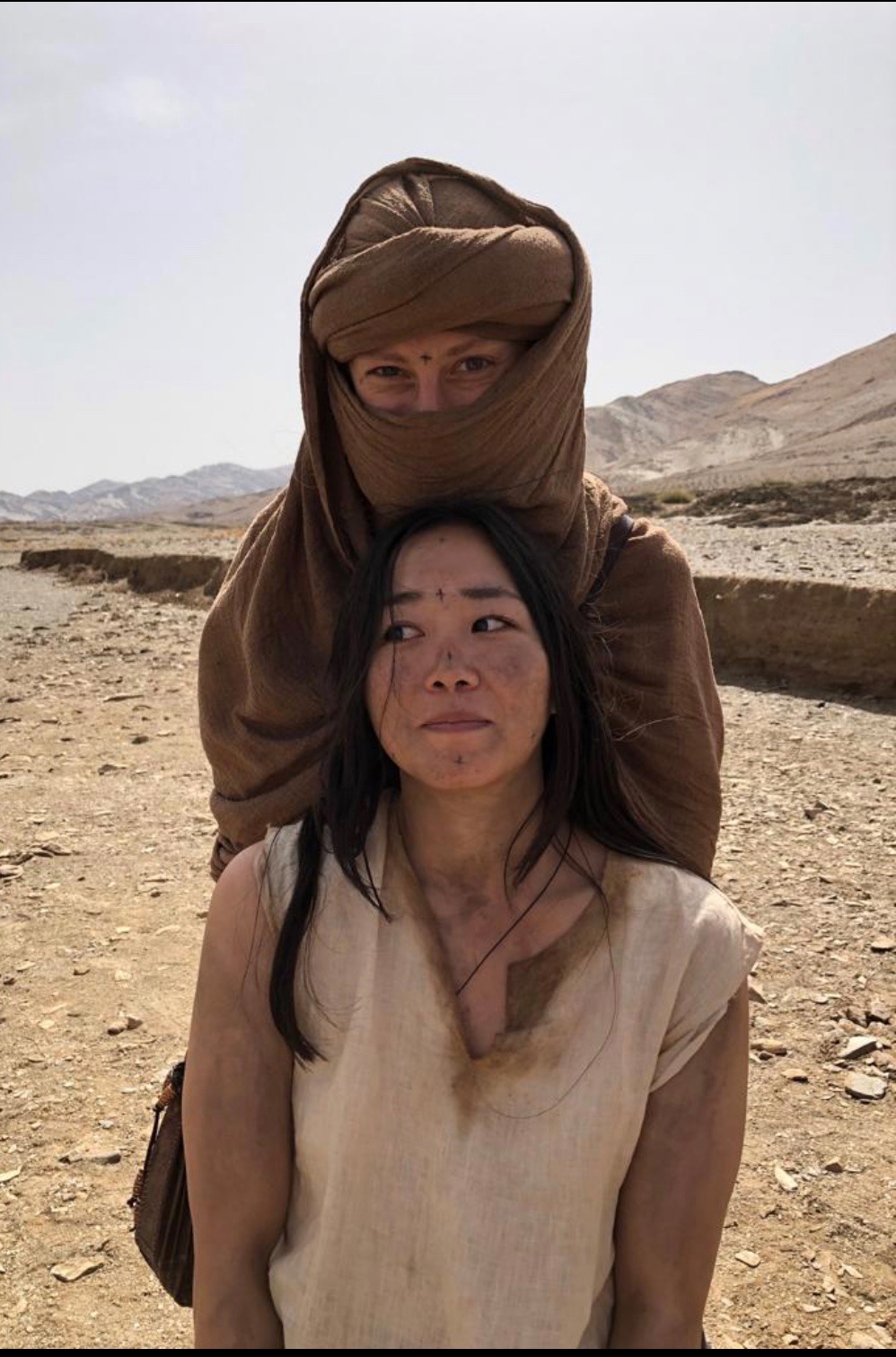 「オールド・ガード」ロケ地・モロッコでの大島遥（下）。