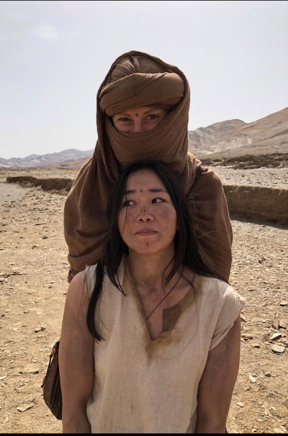 「オールド・ガード」ロケ地・モロッコでの大島遥（下）。