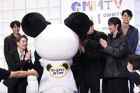 ゴーちゃん。に挨拶をする一同。