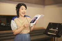 アフレコでの様子。