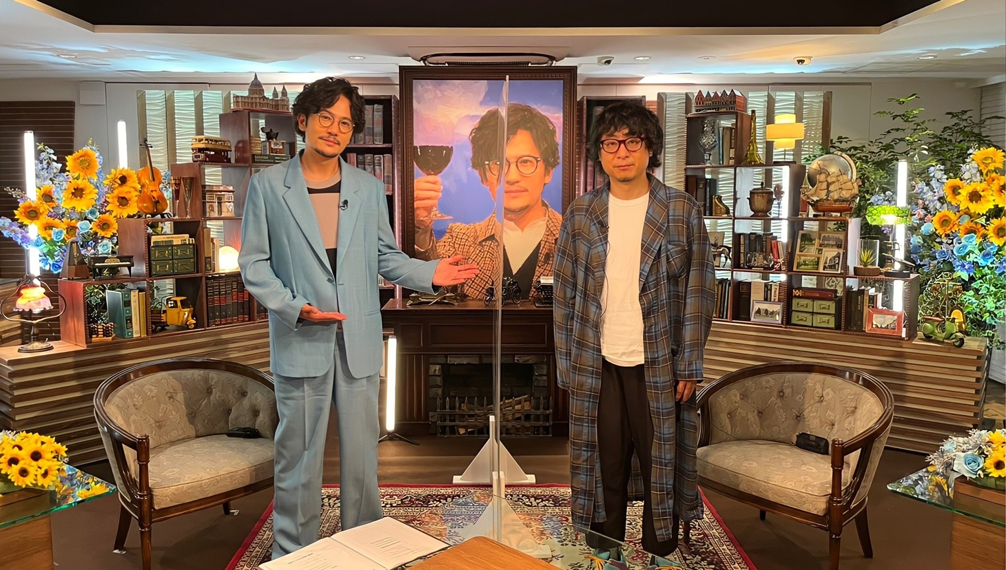 左から稲垣吾郎、市井昌秀。