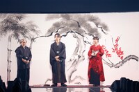 左から小林東雲、横浜流星、清原果耶。