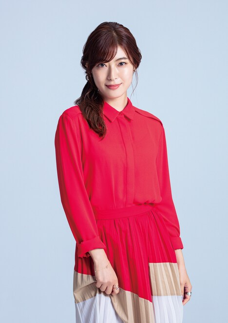 三好沙帆役の瀧本美織。