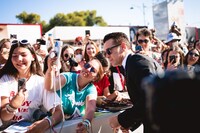 第79回ヴェネツィア国際映画祭にて、レッドカーペットの様子。