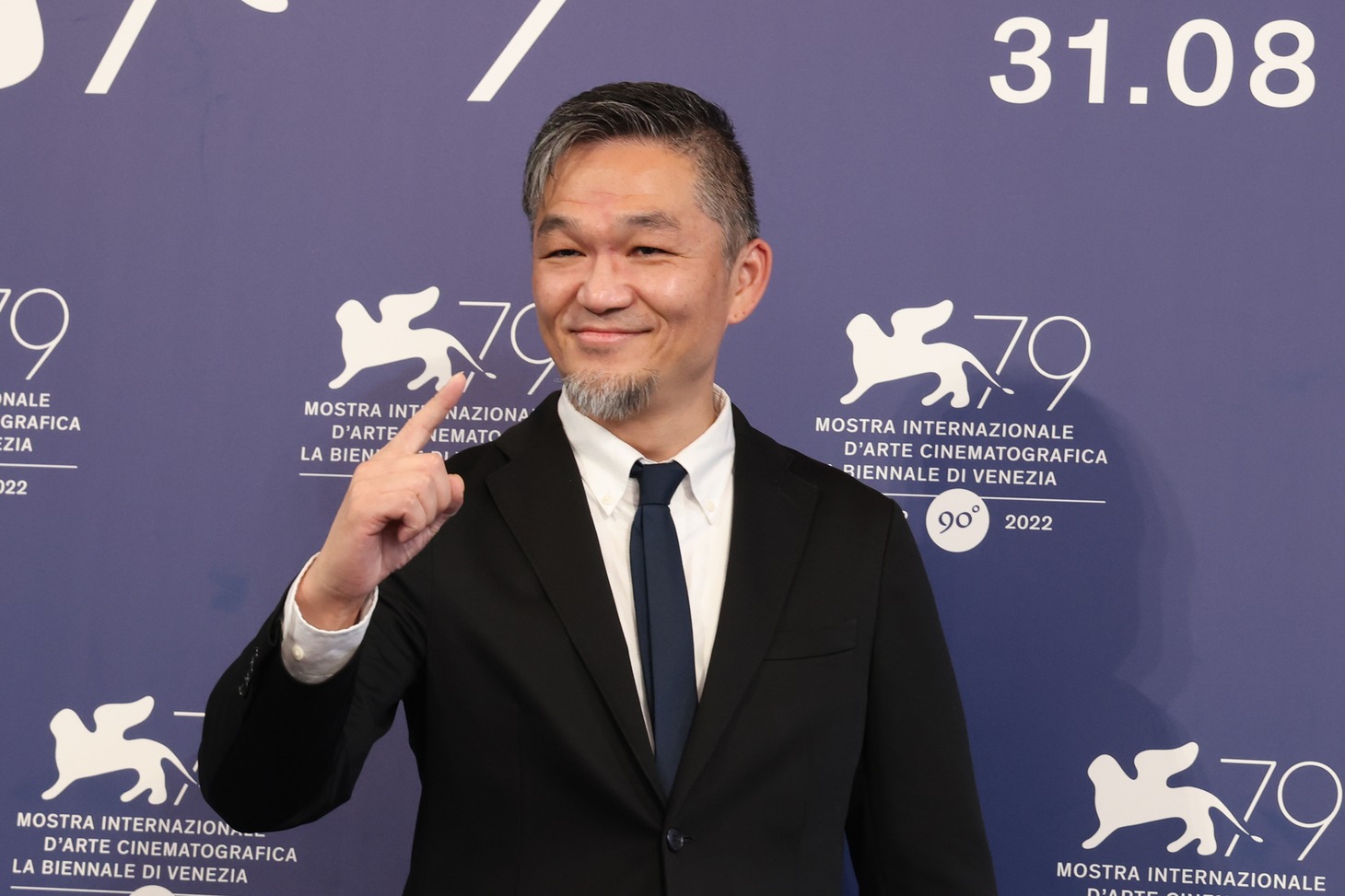 第79回ヴェネツィア国際映画祭公式フォトコールに参加した砂田アトム。(c)Kazuko Wakayama