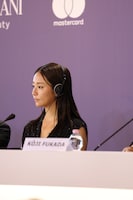 第79回ヴェネツィア国際映画祭公式記者会見に参加した木村文乃。(c)Kazuko Wakayama