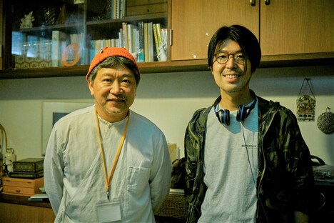 左から是枝裕和、川村元気。