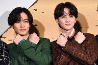 左から川村壱馬、吉野北人。