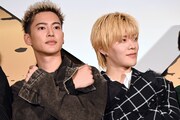 左から三山凌輝、中本悠太。