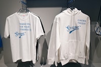 映画館Strangerのグッズ。