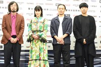 第35回東京国際映画祭ラインナップ発表記者会見の様子。