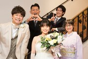 香取慎吾×岸井ゆきの「犬チャリ」本編映像、結婚式のひとコマ切り取った場面写真も