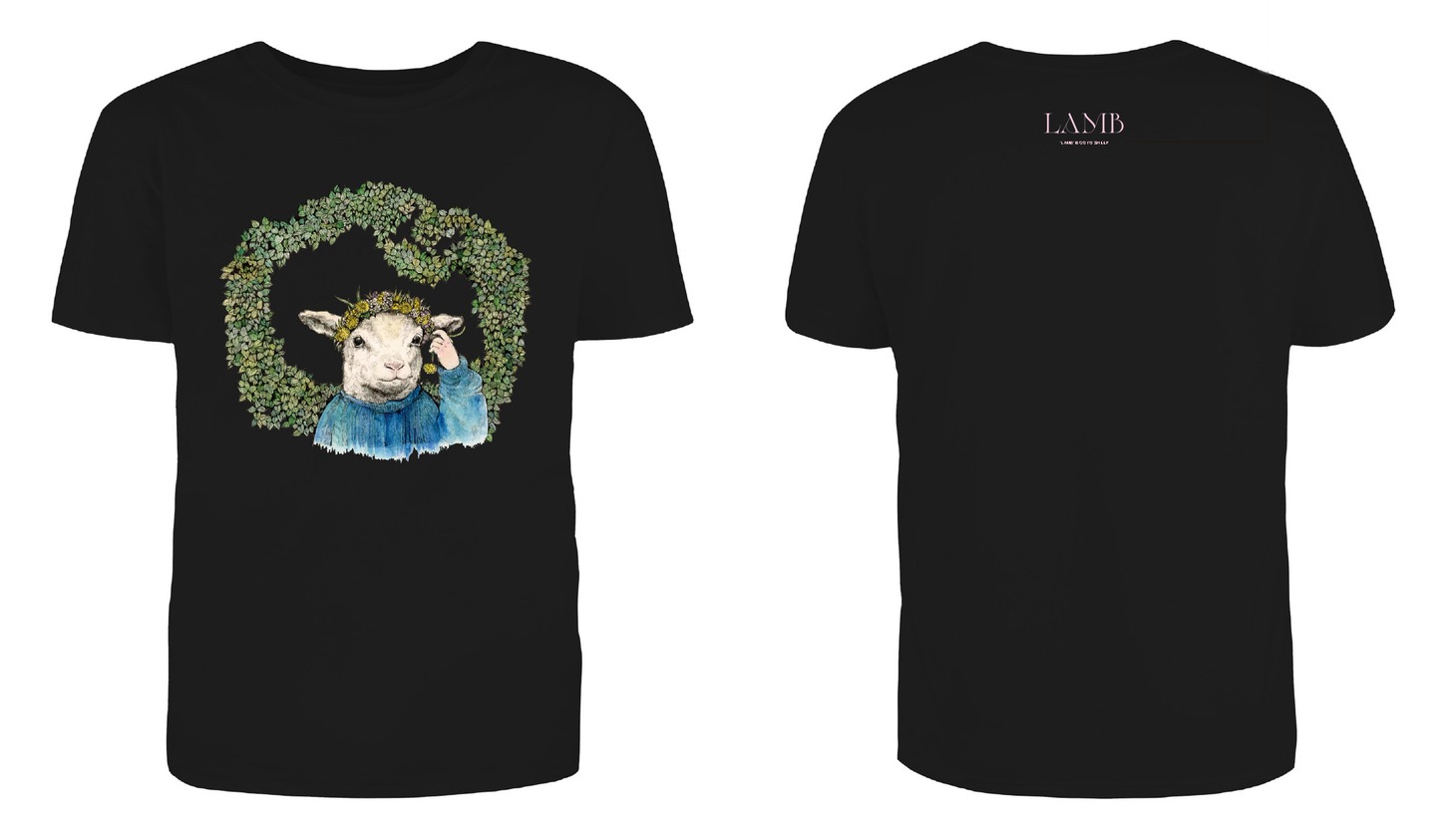 「LAMB／ラム」日本公式グッズ第2弾のTシャツ。