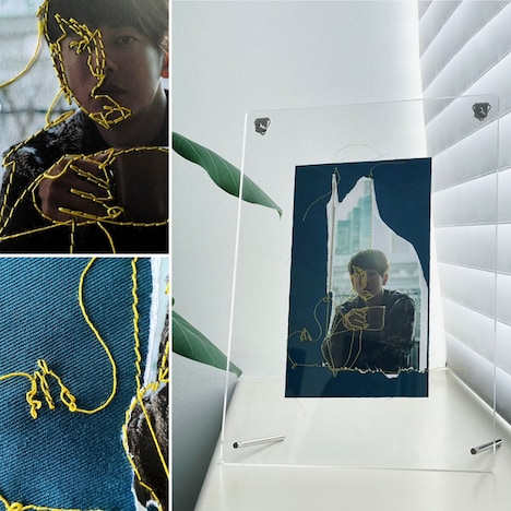 刺繍コラージュアート（税込2万2000円）