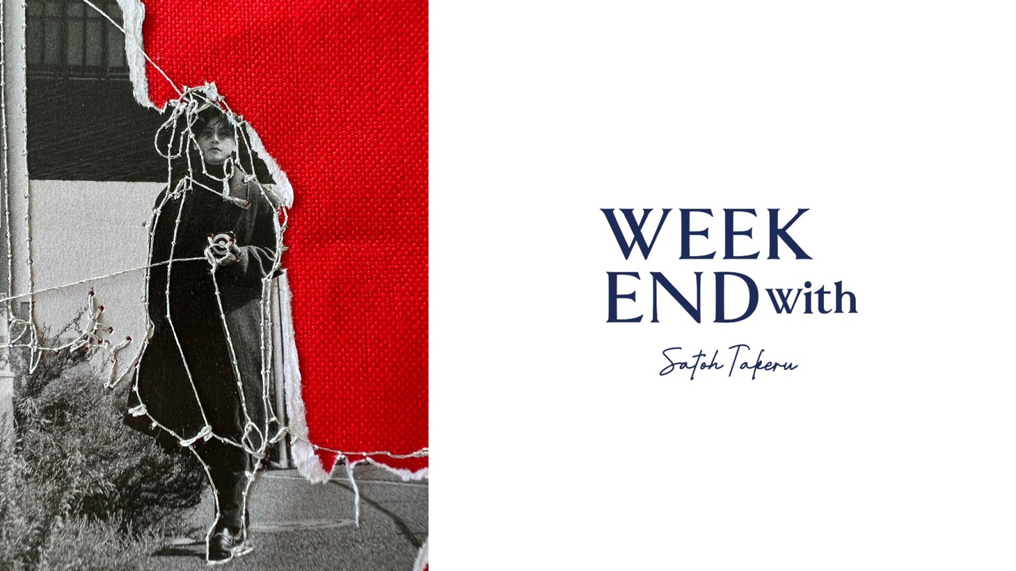 「WEEKEND with Satoh Takeru at Isetan Shinjuku」ビジュアル
