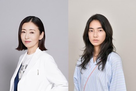 左から立石聡美役の松雪泰子、山野瑠香役の仁村紗和。