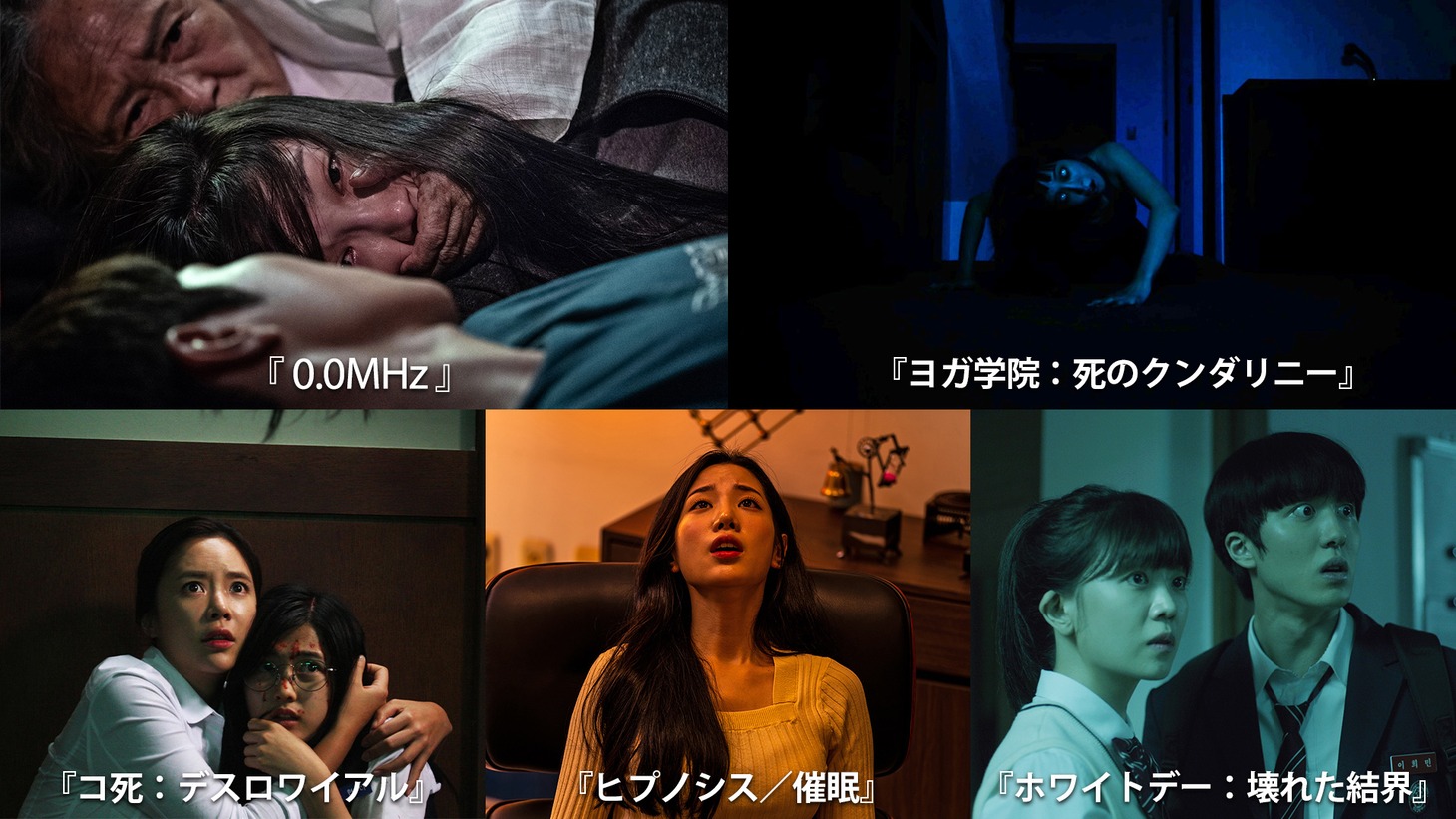 「絶叫！コンポヨンファ フェスティバル 2022」上映作品