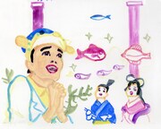 「桃太郎、エステへ行く」中面