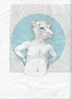 「LAMB／ラム」のプロダクションスケッチ。