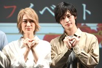 左から如月蓮、増子敦貴。