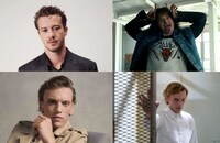 ジョセフ・クイン（上段左）とジェイミー・キャンベル・バウアー（下段左）。上段右と下段右は「ストレンジャー・シングス 未知の世界」場面写真。