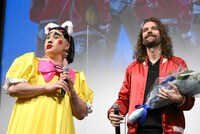 左からブリアナ・ギガンテ、セドリック・ル・ギャロ。