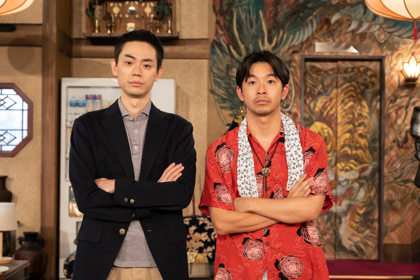 左から菅田将暉、仲野太賀。