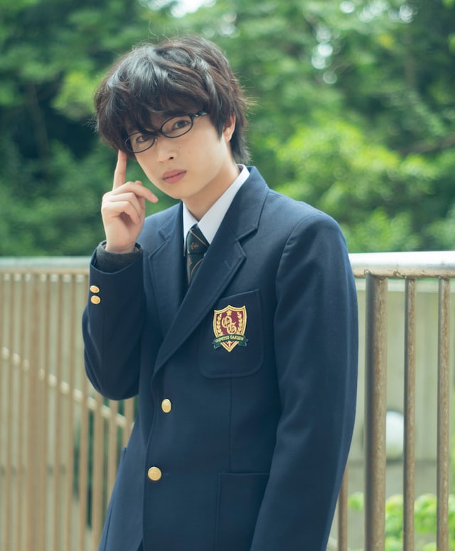 山田太郎役の曽田陵介。