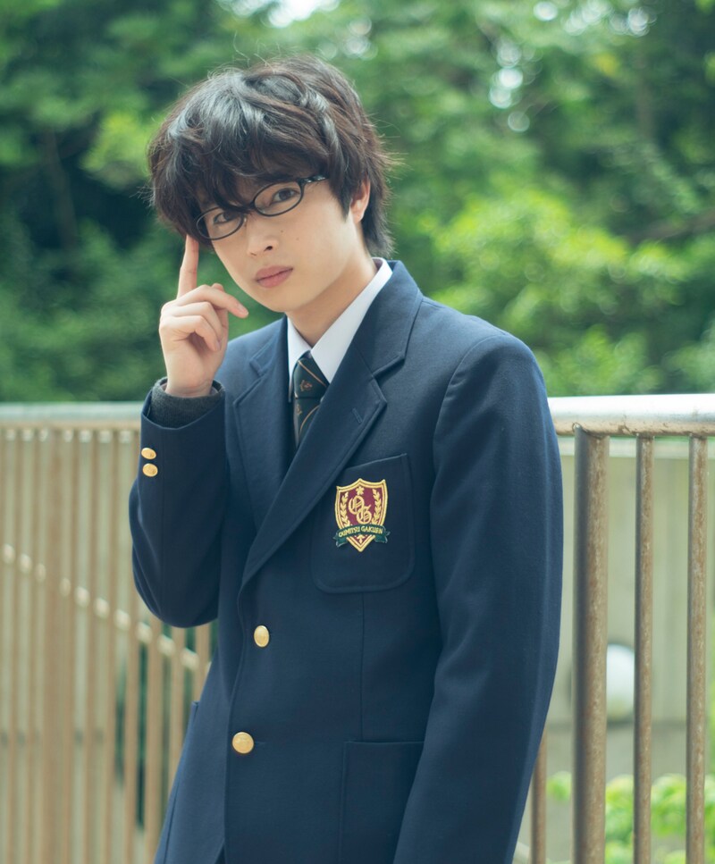 山田太郎役の曽田陵介。