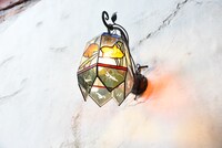 「ジブリの大倉庫」の照明。