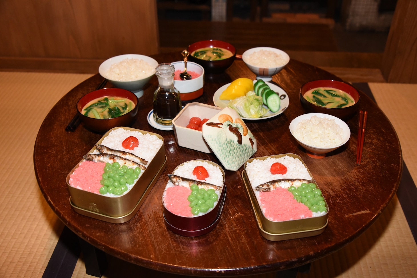 「『食べるを描く。』増補改訂版」より「となりのトトロ」に登場するごはん。