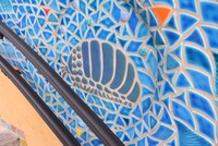 「ジブリの大倉庫」の中央階段より。