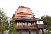 「地球屋」のテラス。