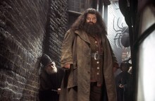 「ハリー・ポッターと秘密の部屋」より、ロビー・コルトレーン演じるハグリッド。（写真提供：Photofest / ゼータ イメージ）