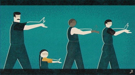 カタユキコによるイラスト。