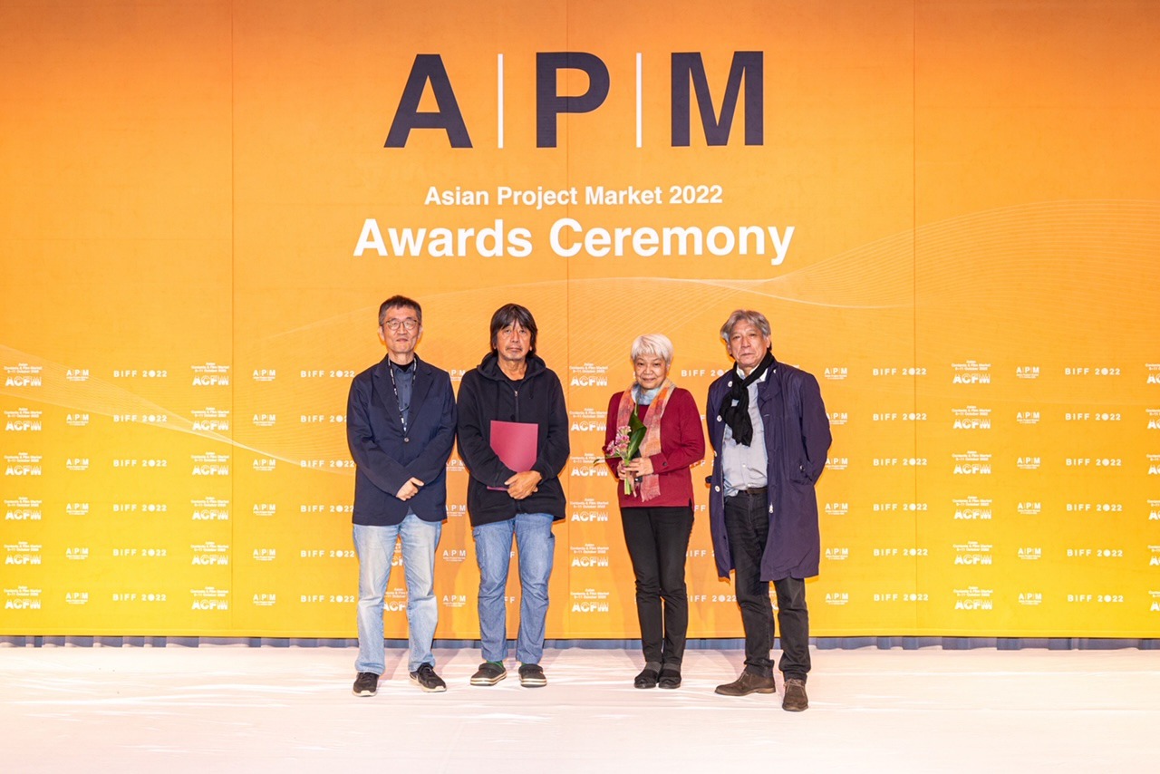 「Asian Project Market（APM）2022」授賞式の様子。
