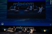 MIPCOMの様子。