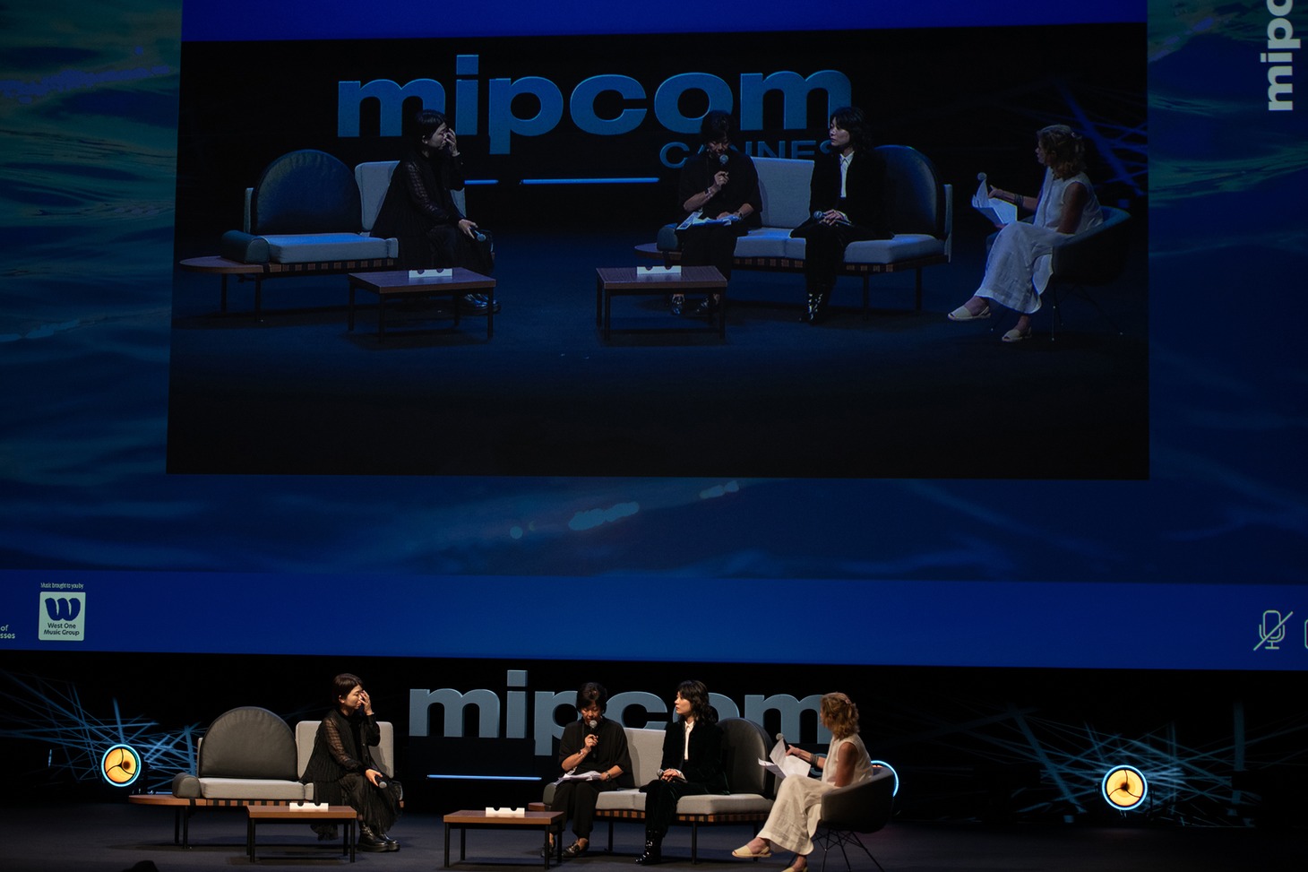 MIPCOMの様子。
