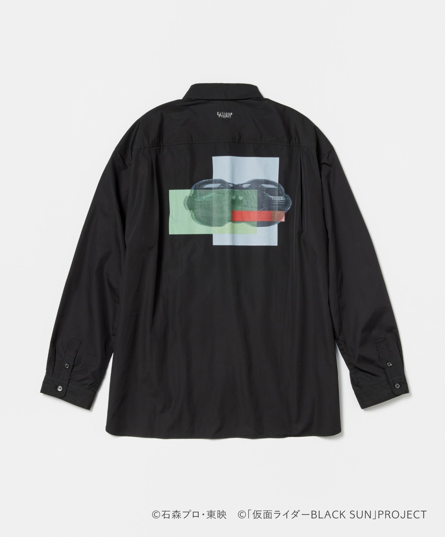 「BLACK SUN ECLIPSE シャツ」より、ブラック（税込2万4200円）。