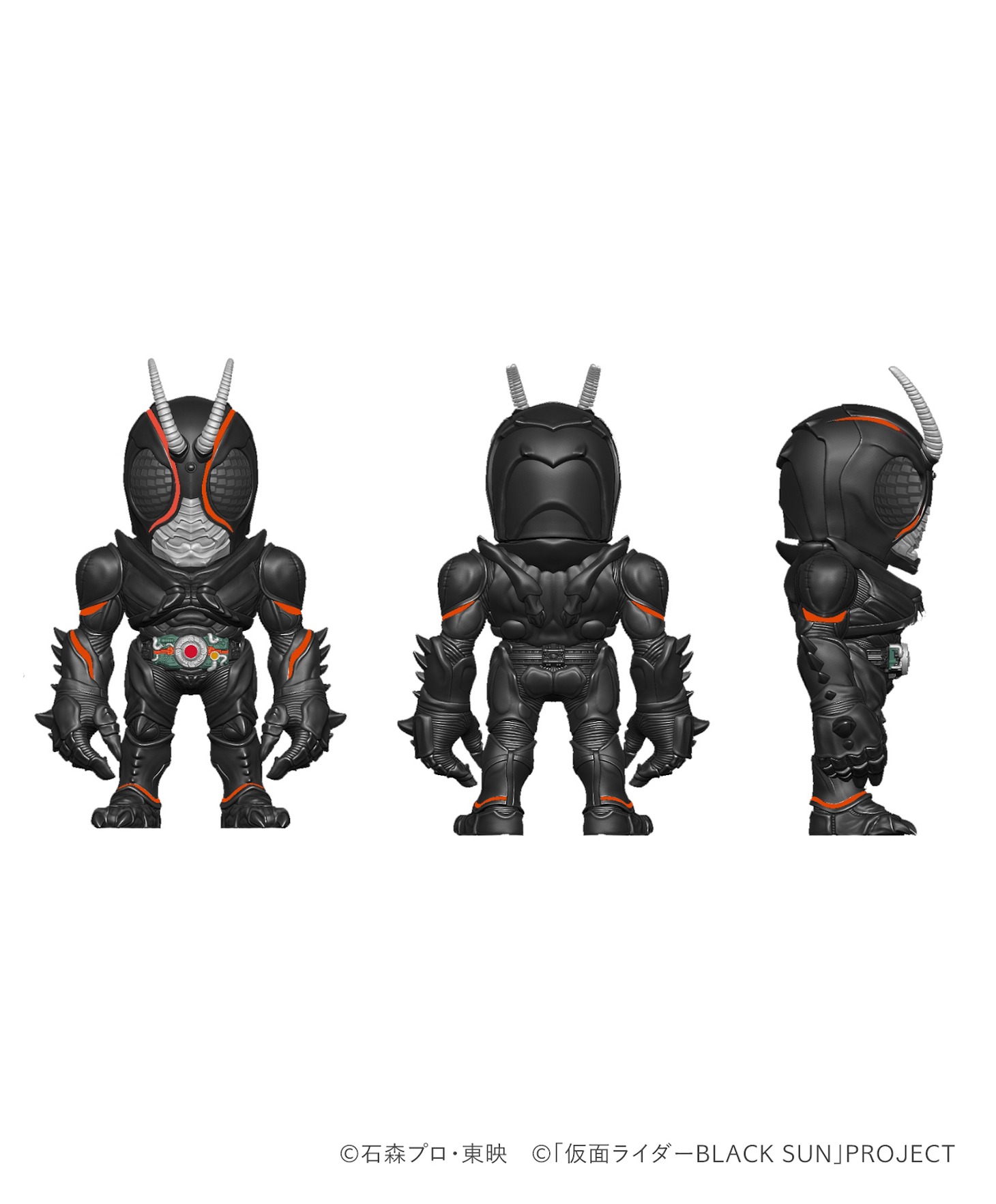 「BLACK SUN ECLIPSE フィギュア」より、仮面ライダーBLACK SUN（税込1万9800円）。