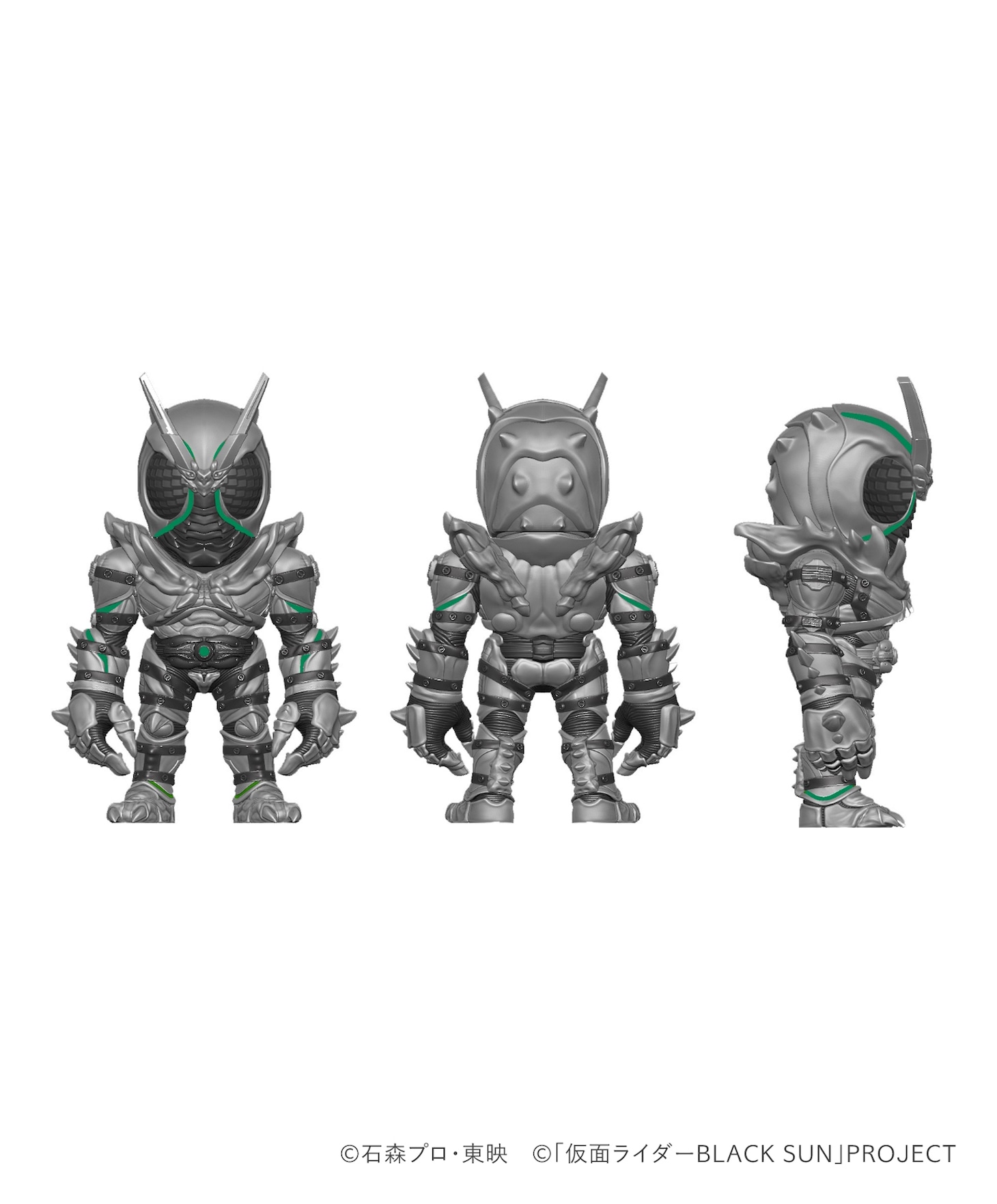 「BLACK SUN ECLIPSE フィギュア」より、仮面ライダーSHADOWMOON（税込1万9800円）。