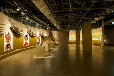 PLAY! MUSEUMでの企画展示「junaida展『IMAGINARIUM』」会場風景。