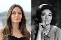 左からアンジェリーナ・ジョリー、マリア・カラス。（写真提供：IPA / Sipa USA / Newscom / ゼータ イメージ、Photofest / ゼータ イメージ）