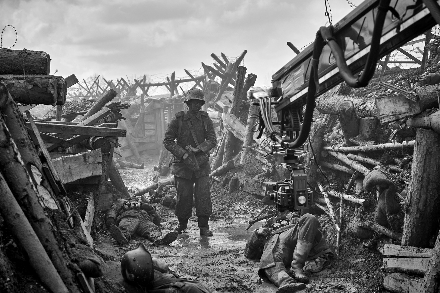 「西部戦線異状なし」メイキング写真