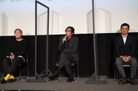 左から金允洙、行定勲、児玉隆志。