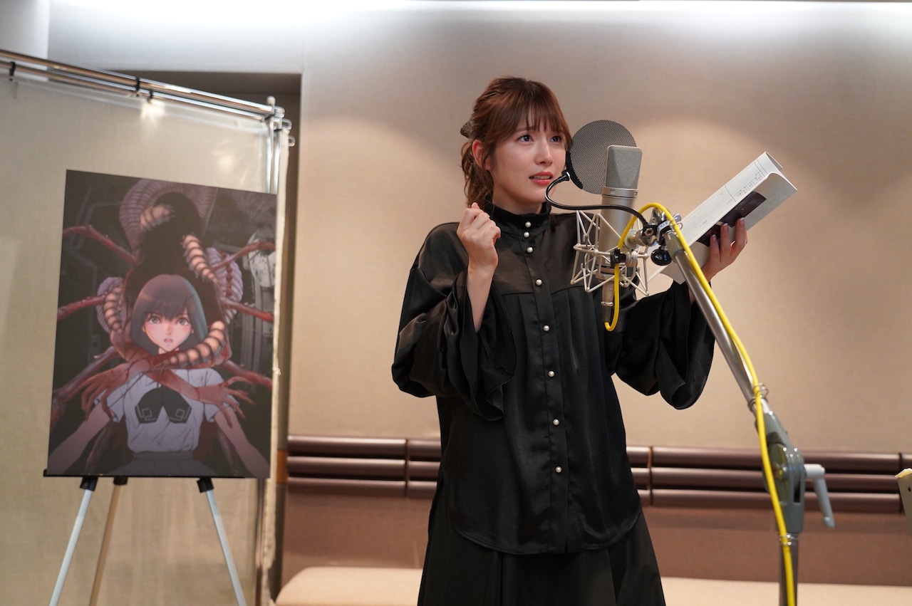 「アムリタの饗宴」内田真礼が公開アフレコ「恐怖にゆがむ顔が見えてくるはずです！」