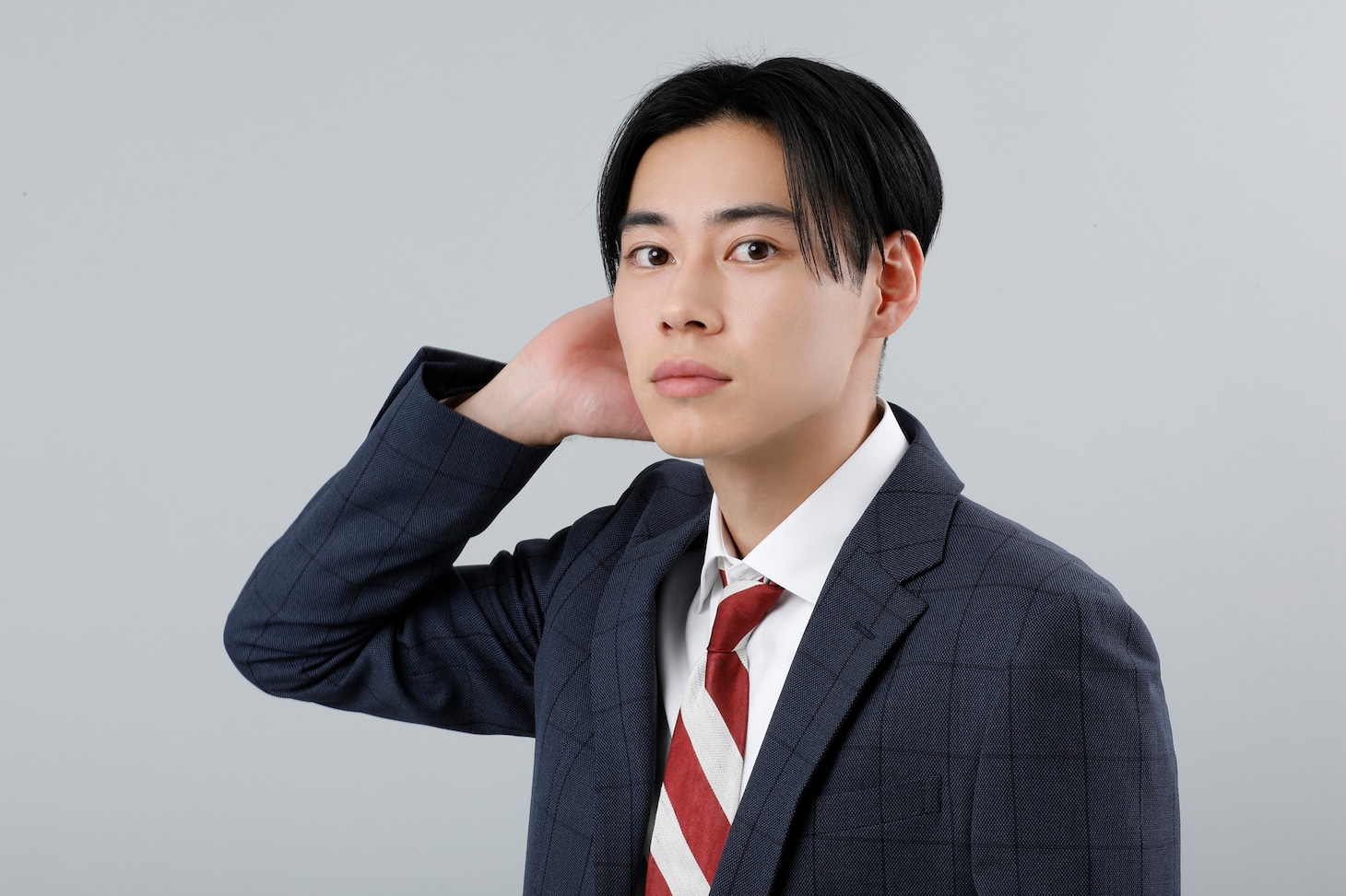 「かりあげクン」かりあげ正太役の戸塚純貴。