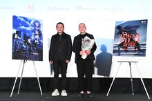 左からリー・カンション、ツァイ・ミンリャン。