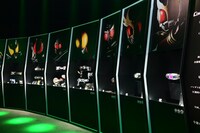 「“大人の為の変身ベルト”COMPLETE SELECTION MODIFICATION」展示エリア。