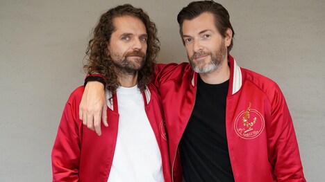 左からセドリック・ル・ギャロ、マキシム・ゴヴァール。